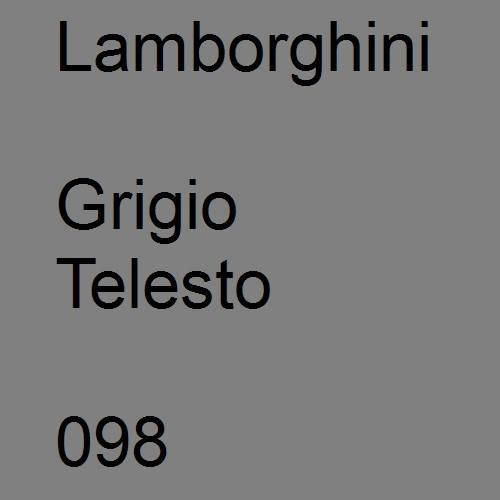 Lamborghini, Grigio Telesto, 098.